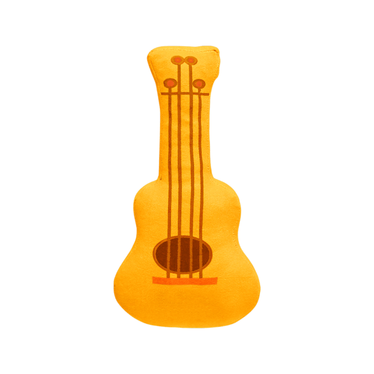 Mutt of Course Guitar Dog Toy – 1 piece
