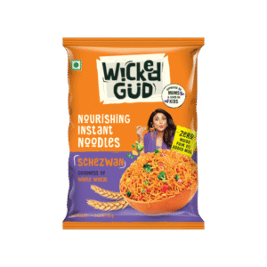 WickedGud Schezwan Nourishing No Maida & No Oil Instant Noodles - 69 g