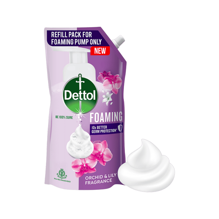Dettol Orchid & Lily Foaming Hand Wash – 700 ml