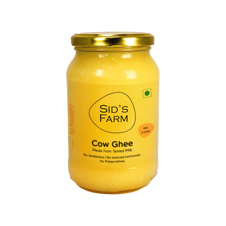 Sids Farm Cultured Cow Ghee – 350 g