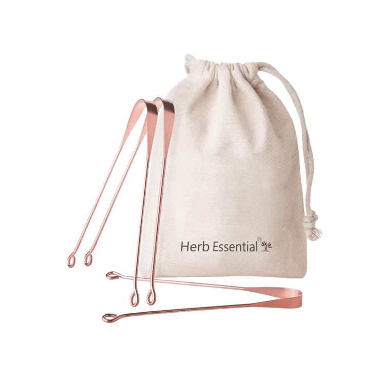 Herb Essential Copper Tongue Cleaner Set – 1 pack (3 pieces)