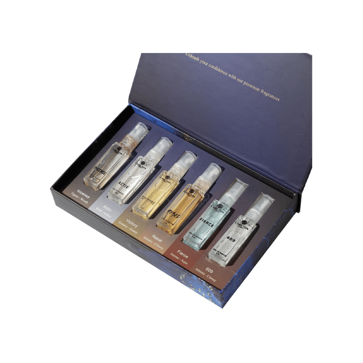 Carlton London Men Explorer Perfume Gift Set – 1 pack (6 pieces x 8 ml)