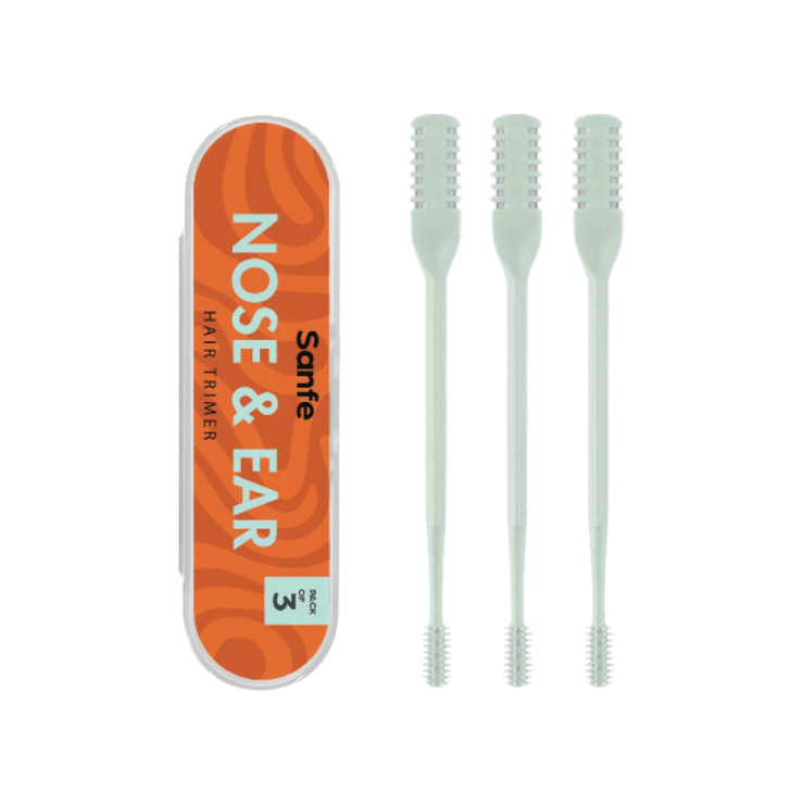 Sanfe 360? Rotating Nose & Ear Hair Trimmer – 3 pieces