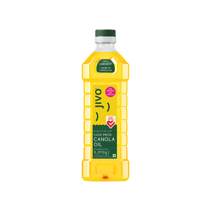 Jivo Cold Pressed Canola Oil – 1 ltr