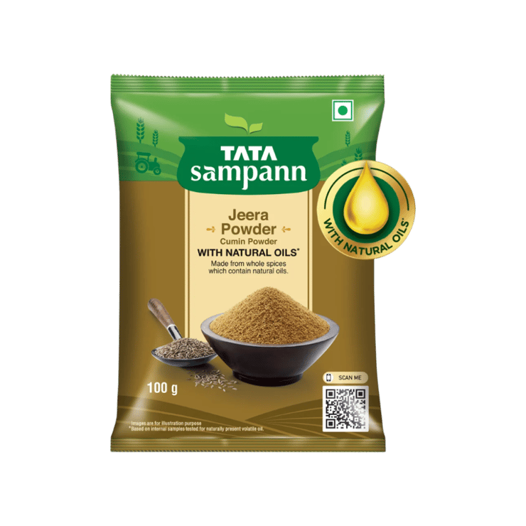 Tata Sampann Jeera Powder / Cumin Powder with Natural Oils – 100 g