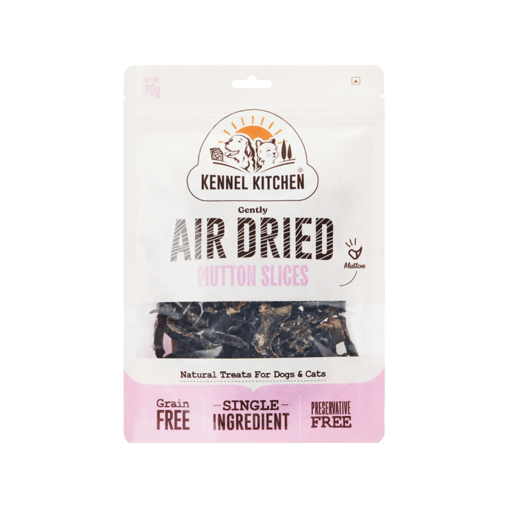 Kennel Kitchen Mutton Cat & Dog Jerky (Grain Free) – 70 g