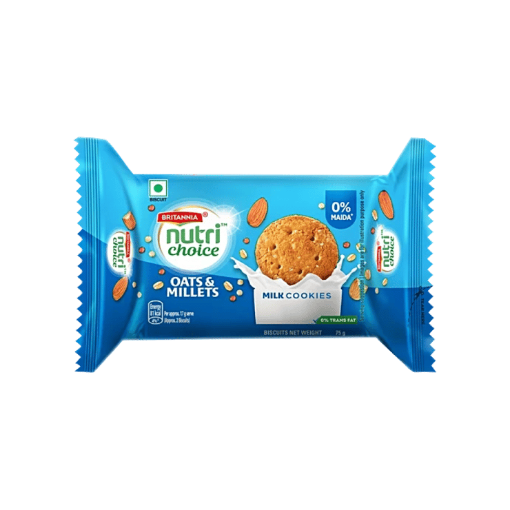 Britannia NutriChoice Oats Milk Biscuits