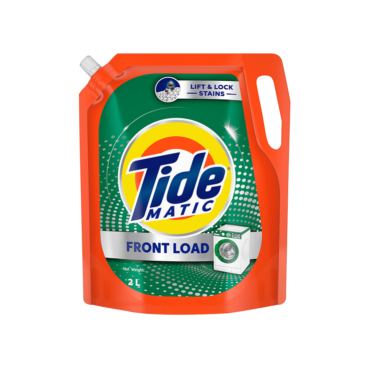 Tide Matic Front Load Liquid Detergent – 2 ltr