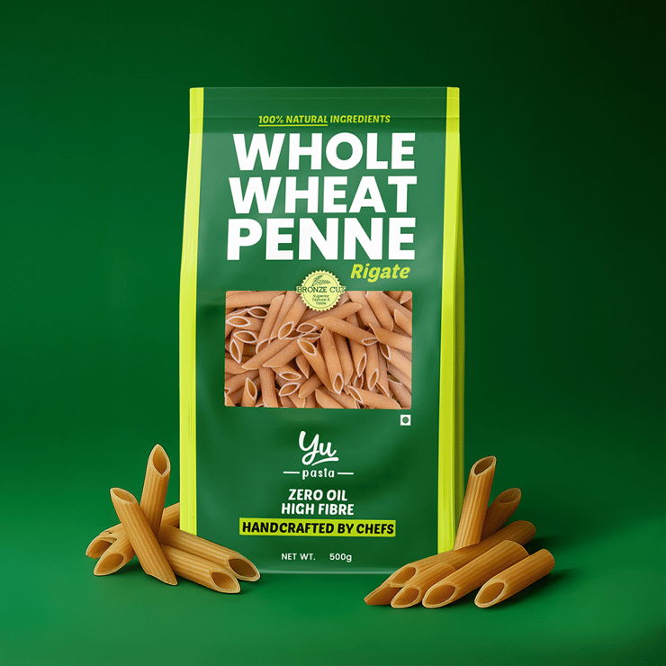 Yu 100% Whole Wheat Penne Pasta – 500 g