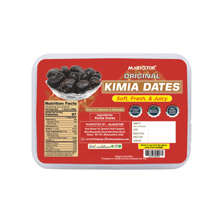 Markstor Original Kimia Dates (Laal Khajur) – 400 g