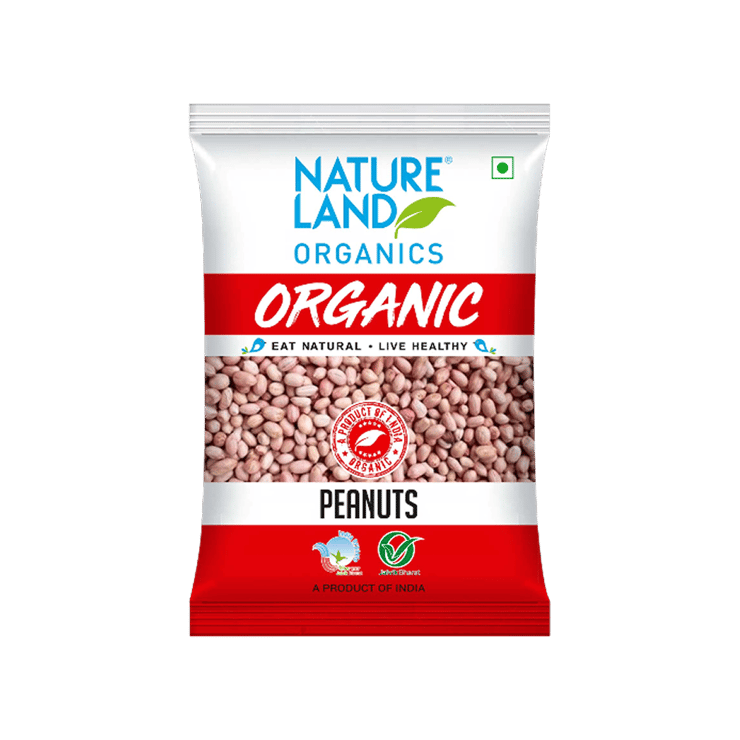 Natureland Organic Peanuts – 500 g
