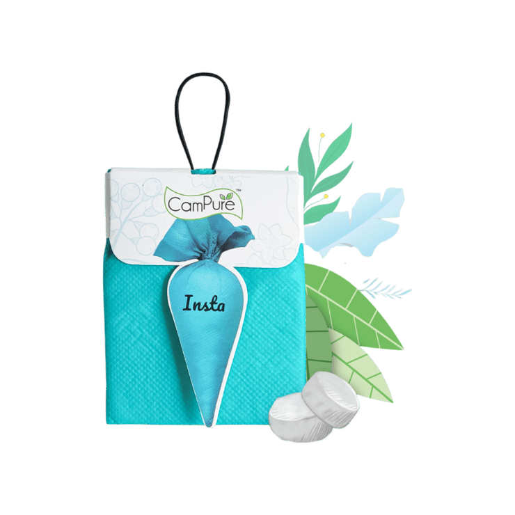 CamPure Camphor Car Freshener Insta Cone (Original) – 30 g
