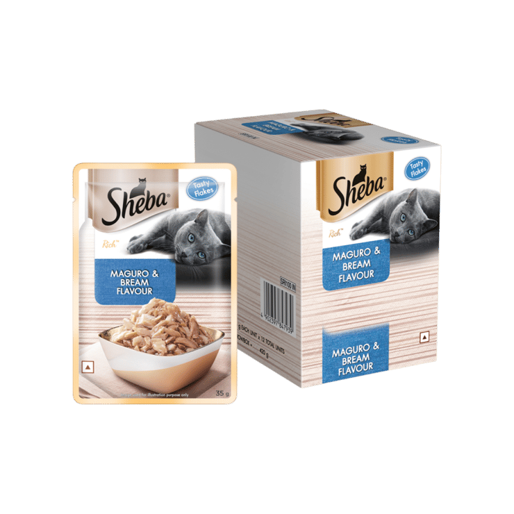 Sheba Rich – Maguro & Bream Wet Cat Food – 12 x 35 g