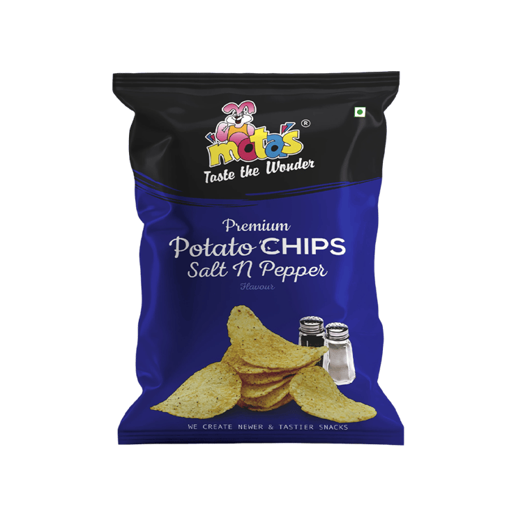 Mota’s Salt N Pepper Potato Chips – 100 g