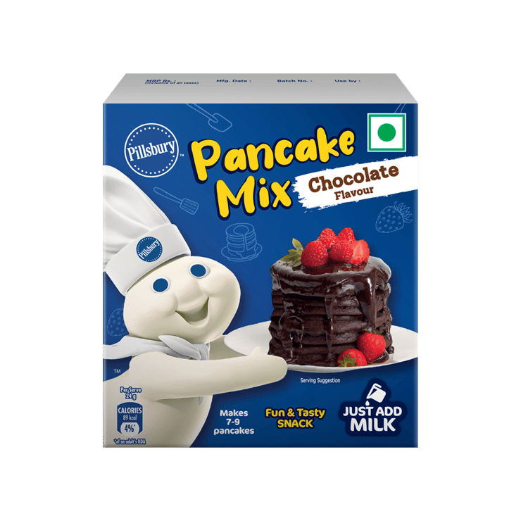 Pillsbury Chocolate Flavour Pancake Mix – 180 g