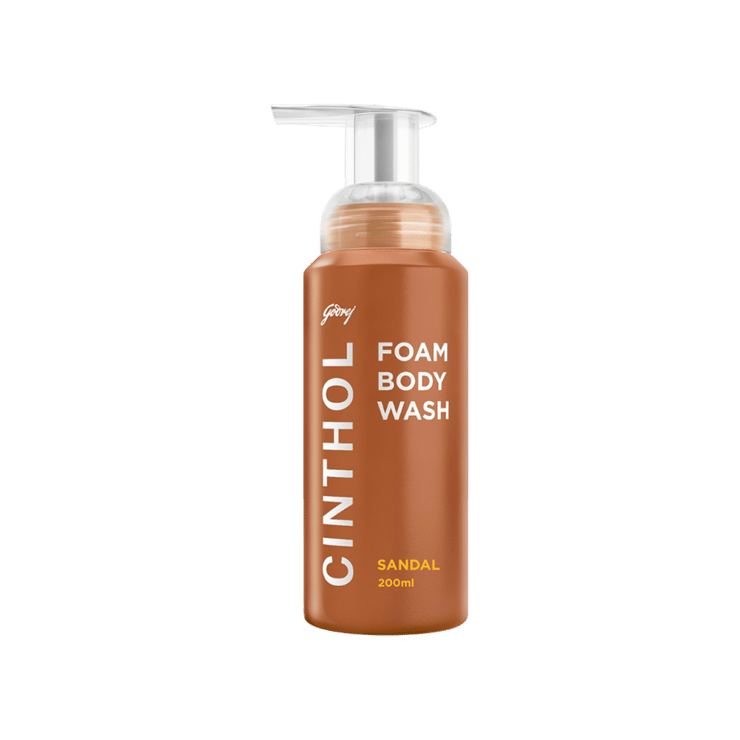 Cinthol Sandal Foam Body Wash – 200 ml