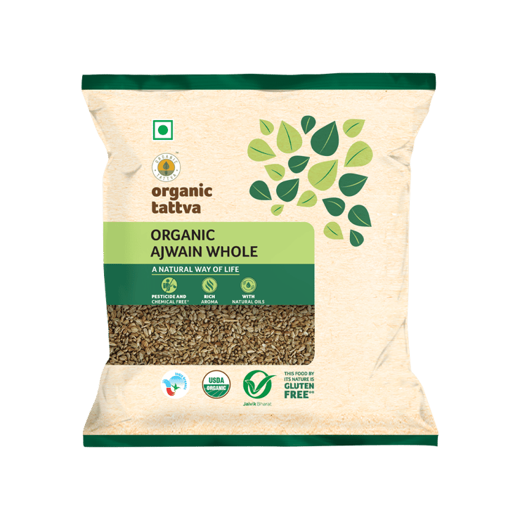 Organic Tattva Organic Ajwain Seeds – 100 g