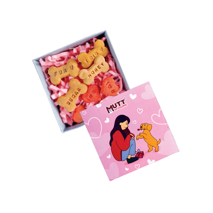 Mutt of Course I Chews You Dog Treat – 1 pack (6 pieces)