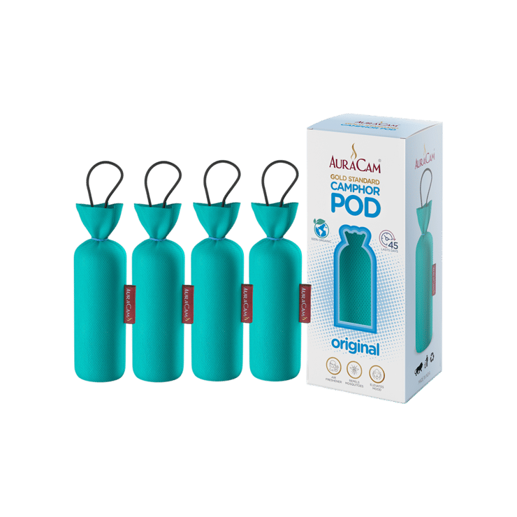 AuraCam Camphor Pod Air Freshener (Original) – 4 units