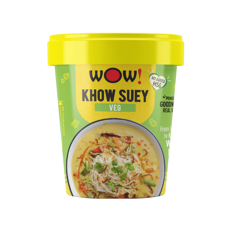Wow! Khow Suey Veg Cup Noodles – Pack of 2 – 2 x 75 g