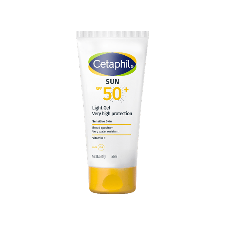 Cetaphil Light Sunscreen Gel (SPF 50+) – 50 ml