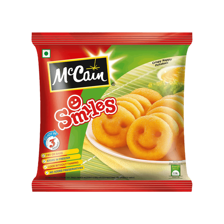 McCain Smiles (Frozen) – 415 g