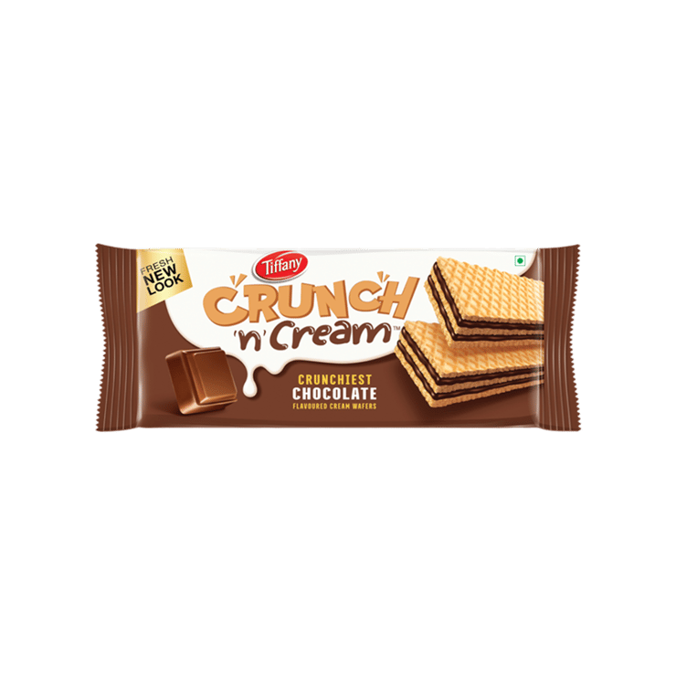 Tiffany Crunch N Cream Wafer Bar (Chocolate) – 65 g