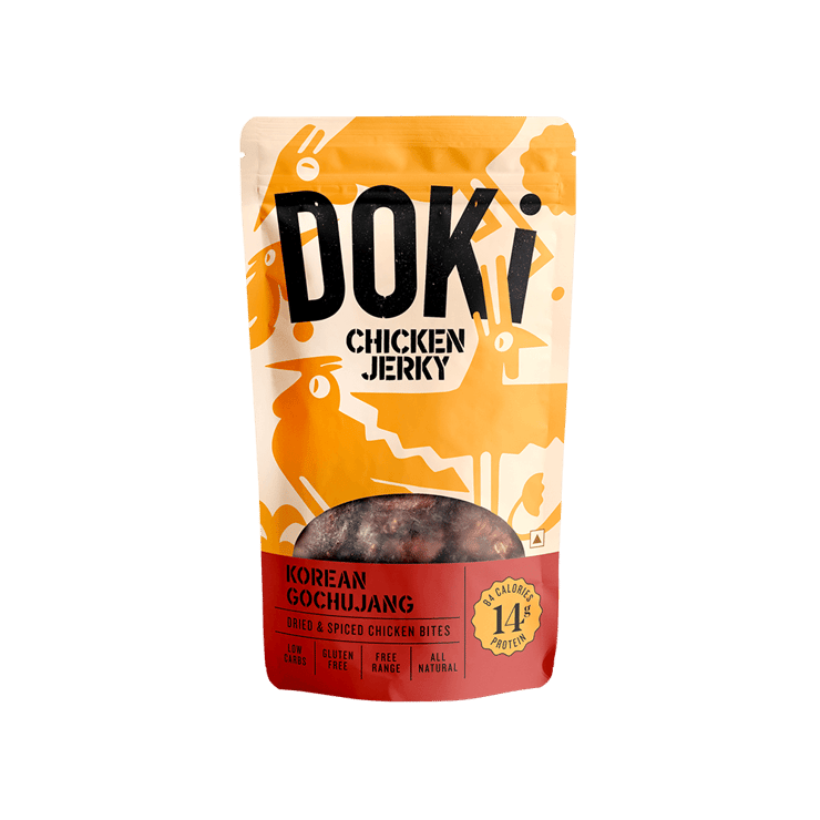 DOKi Chicken Jerky (Korean Gochujang Flavour) – 30 g