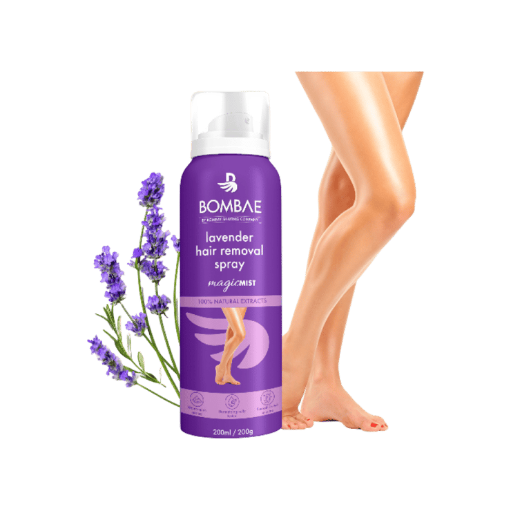 Bombae Lavender Hair Removal Spray – 200 ml