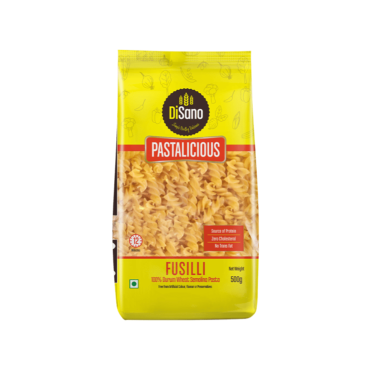 Disano Fusilli Pasta (100 % Durum Wheat) – 500 g