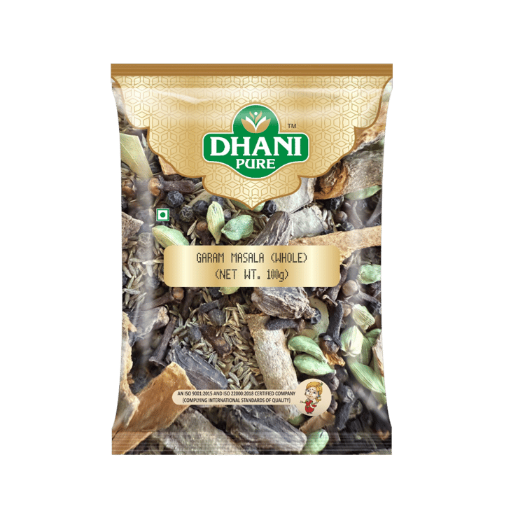 DHANI PURE Whole Garam Masala – 100 g