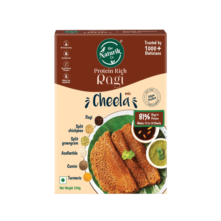 THE NATURIK CO Protein Rich Ragi Cheela Batter – 250 g