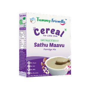TummyFriendly Foods Organic & Sprouted Sathu Maavu Porridge Baby Cereal (Mix)