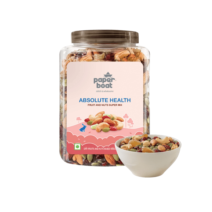 paper boat Absolute Health Dry Fruits Trail Mix – 1 kg