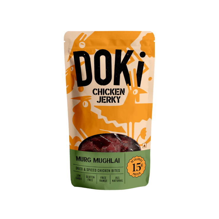 DOKi Murg Mughlai Chicken Jerky – 30 g