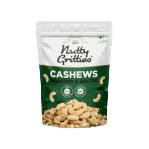 Nutty Gritties Lightly Salted & Roasted Jumbo Flavoured Cashew - 200 g