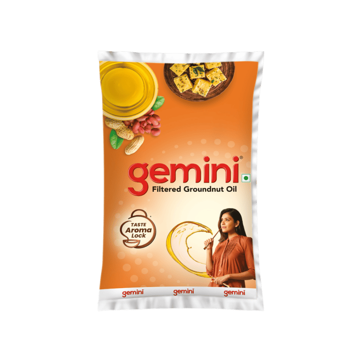 Gemini Filtered Groundnut Oil – 870 g