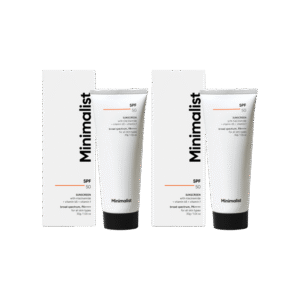 Minimalist Vitamin B5 Sunscreen (SPF 50 PA++++) - Pack of 2 - 2 x 30 g