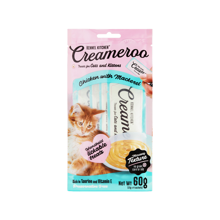 Kennel Kitchen Creameroo Creamy Cat Treat – 4 x 15 g