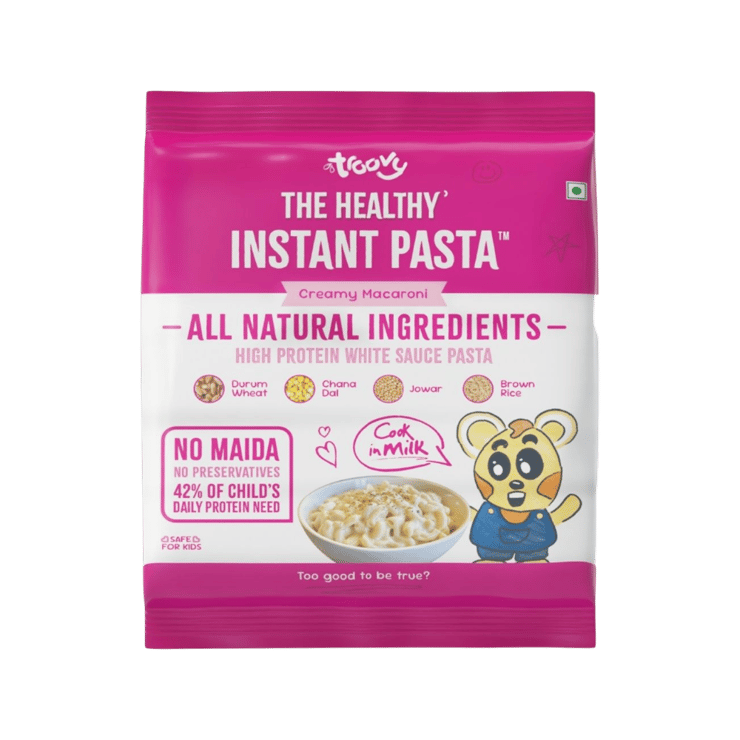 Troovy The Healthy Instant Pasta (Creamy Macaroni) – 60 g