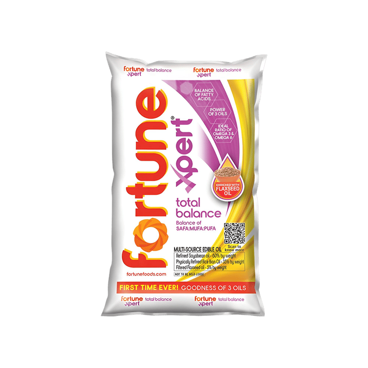 Fortune Xpert Total Balance Blended Cooking Oil – 1 ltr