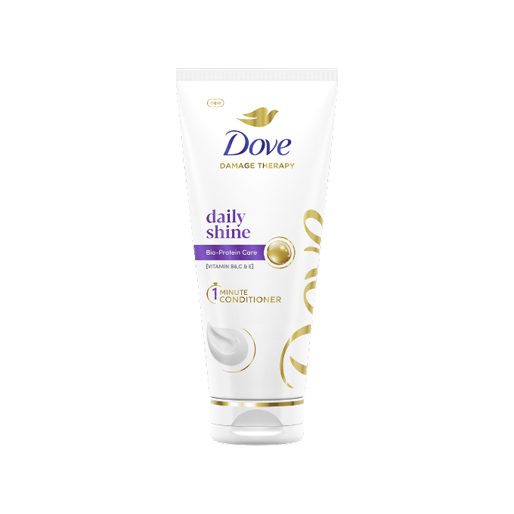 Dove Daily Shine Conditioner with Nutritive Serum for Smooth & Shiny Hair – 335 ml