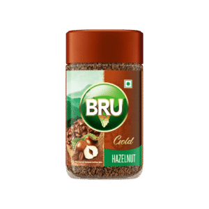 Bru Gold Freeze Dried Hazelnut Instant Coffee - 55 g