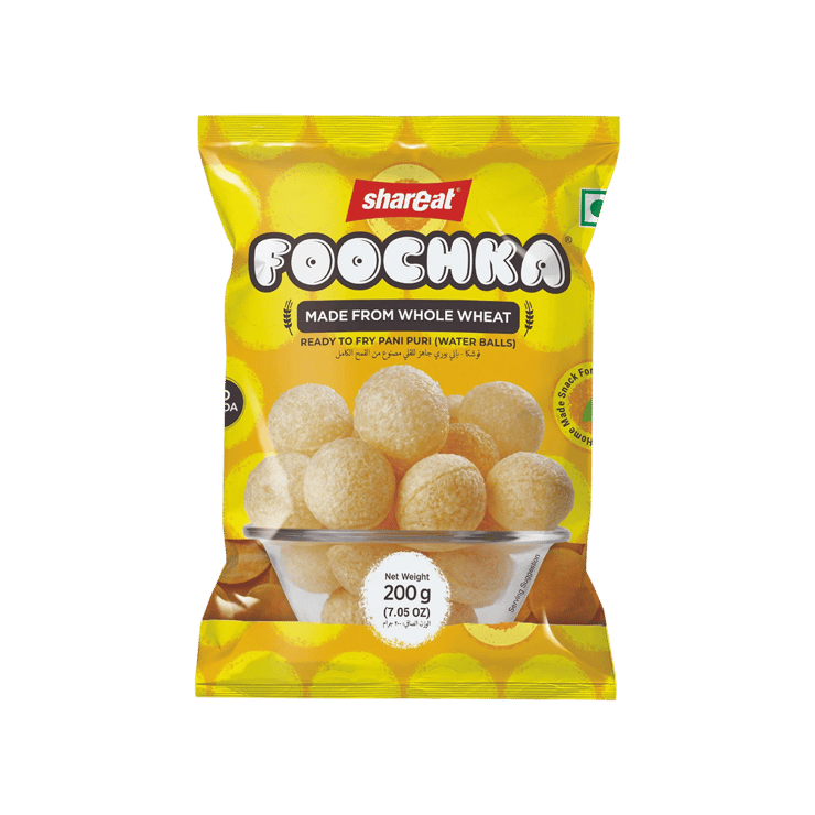 Shareat Whole Wheat Foochka Pani Puri – 200 g