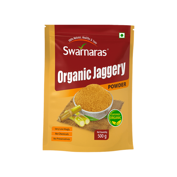 Swarnaras Organic Jaggery Powder – 500 g