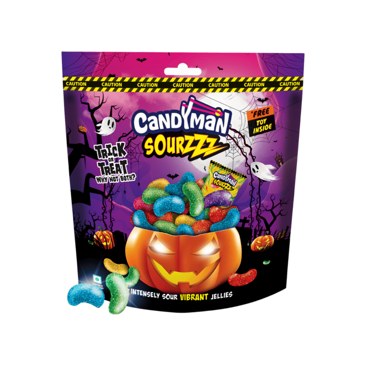 Candyman Sourzzz Sour Jelly Candy – 70 g