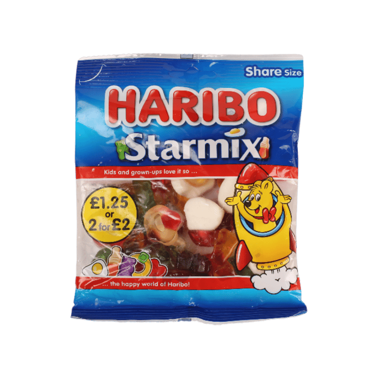 Haribo Starmix Candy With Fruit Juice – 140 g
