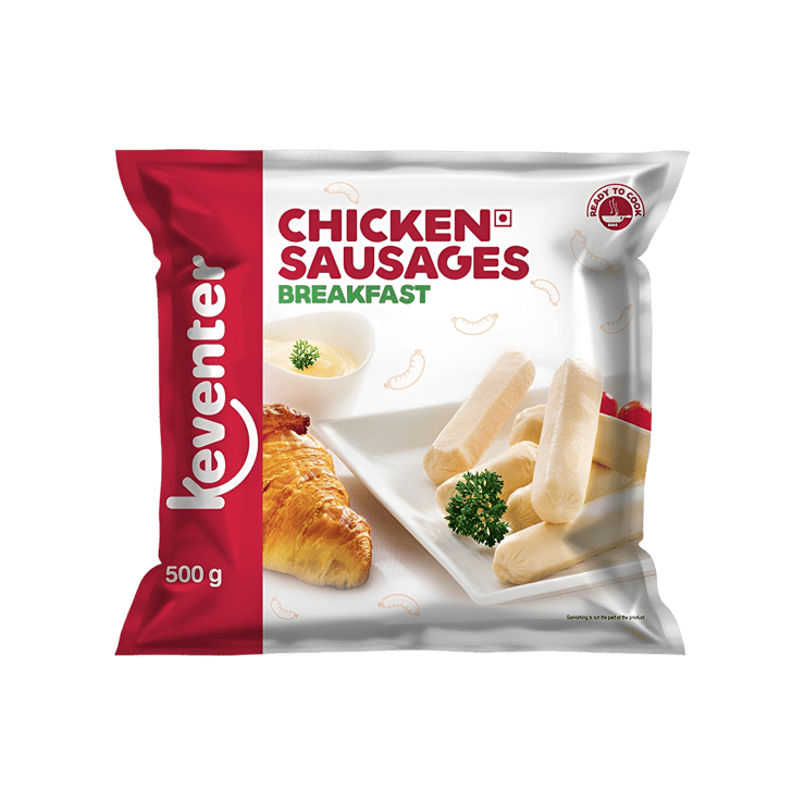 Keventer Chicken Sausage (Frozen) – 500 g