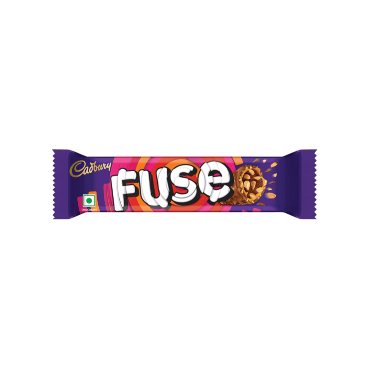 Cadbury Fuse Peanut & Caramel Chocolate Filled Bar – 43 g