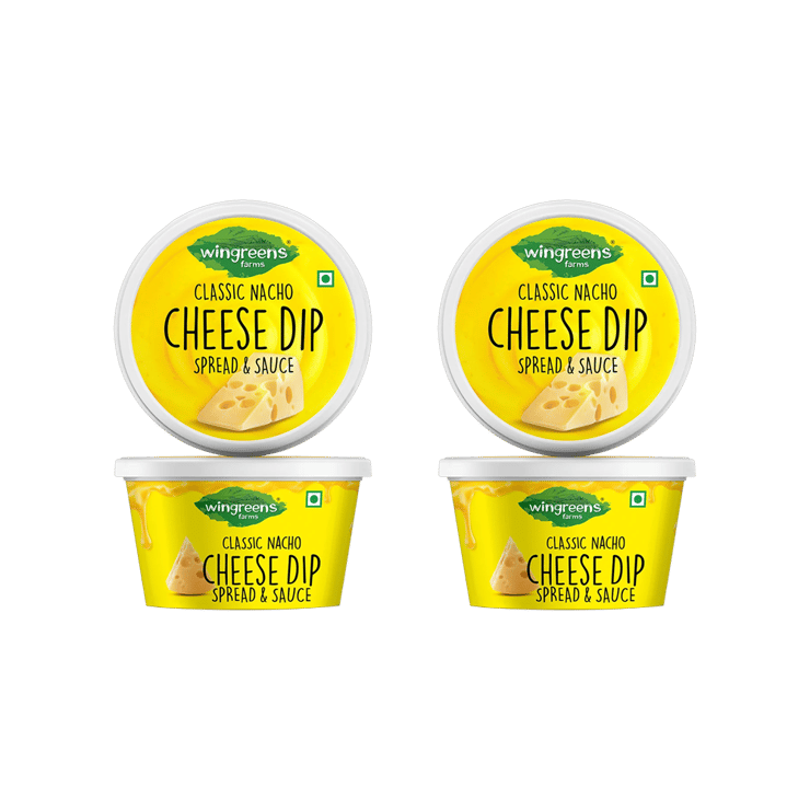 Wingreens Farms Classic Nacho Cheese Dip – Pack of 2 – 2 x 180 g